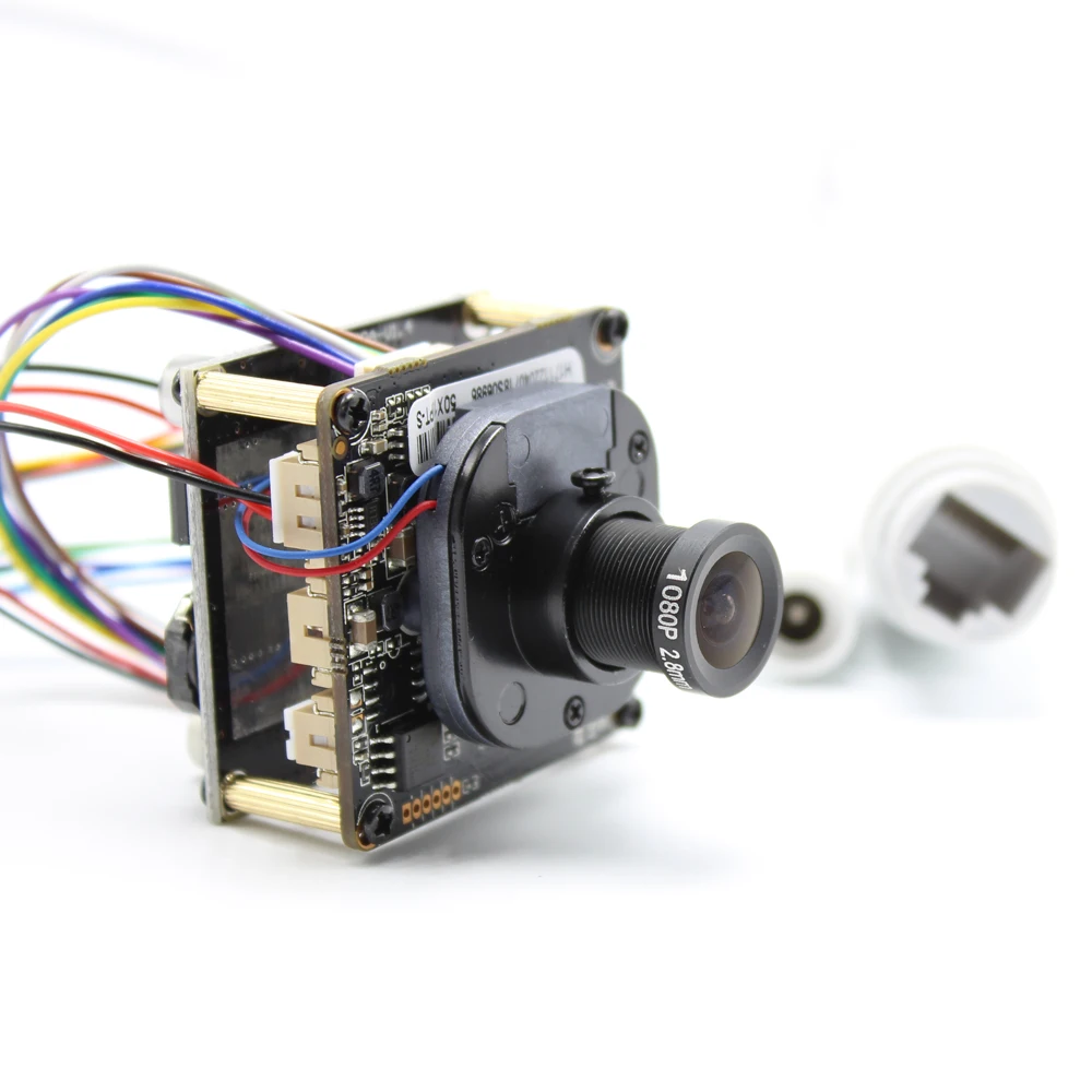 AHWVE POE ip камера для самостоятельной сборки плата модуля с IRCUT RJ45 кабелем POE H.265 камера Мобильное приложение XMEYE 1080P 2MP ONVIF H264|Камеры видеонаблюдения| | АлиЭкспресс