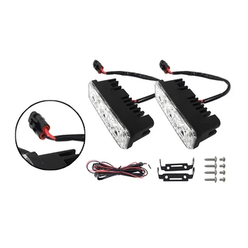 

Waterproof Car Daytime Running Lights Car Signal Light For Car Motorcycles Scooters DC 12V Super Bright 6000K DRL Fog Lamps