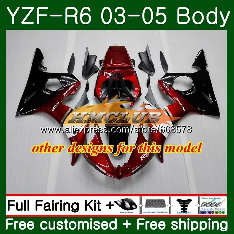 Корпус для YAMAHA YZF600 YZF R6 YZF-R6 2003 2004 2005 Кузов 54CL. 5 YZF 600 R 6 YZF-600 YZFR6 03 04 05 Обтекатели завод