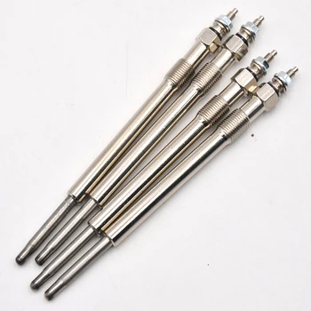 

4pcs Engine Metal Spark Auto Fast Start Heater Glow Plugs Ignition Car Accessories Replacement Dual Core For 2.0 2.2 2.4 Di Tdci
