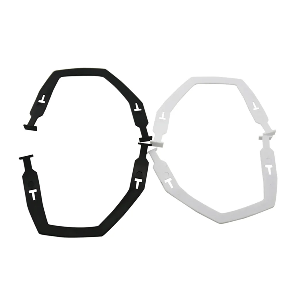 Hockey Helmet Chin Strap with Snap Replacement Ear Loops/ Ear Slings/ Ear Hanger Hockey Helmet Accessories