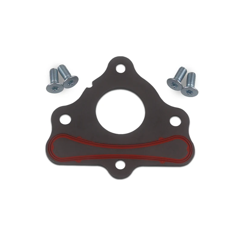 The New Aluminum Alloy Cam Gasket Camshaft Retainer Thrust Plate w/ Bolts For GM LS1 LS2 LS3 LS6 LS7 LQ4