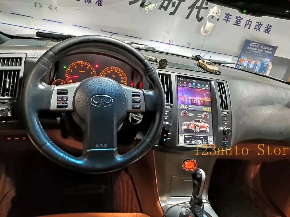 11,8 ''Tesla стиль Android 8,1 автомобильный DVD gps плеер для Infiniti FX FX25 FX35 FX45 2004-2008 радио 4 Гб ram 32 ГБ rom Авто ips