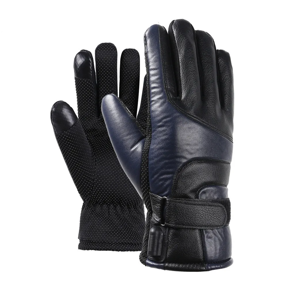 Высокое качество Перчатки с подогревом руки Зима согреться Guantes водонепроницаемый термальный мотоцикл катания на лыжах Guantes Ciclismo Перчатки