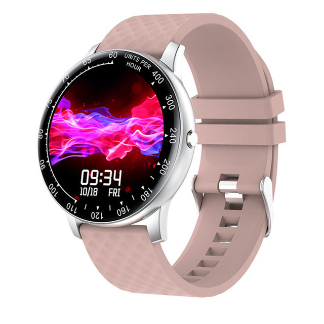 Smart Watch Full Touch DIY Watchfaces Outdoor Sport Watches Fitness Tracker Smartwatch for Android Ios IP68 Waterproof