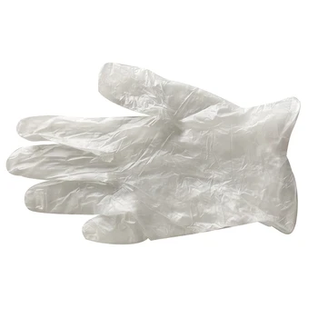 

Disposable PVC Gloves 100 Pairs Household Cleaning Transparent Plastic Gloves