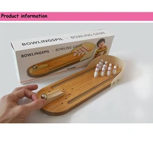 Мини детский игрушечный Боулинг мини настольные деревянные шар для боулинга настольная игра для взрослых стол камбала мини аксессуары для боулинга Boliche