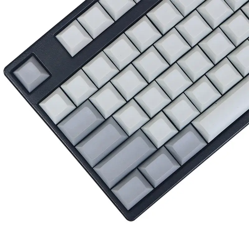 INSMA 104 клавиш PBT пустые колпачки DSA профиль колпачки для ключей Набор для механической клавиатуры для игровой механической клавиатуры