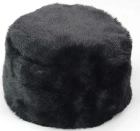 YOYOCORN Men's and women's winter hats, hooded head caps, Outdoor snow prevention fox fur plus velvet padded cold warm hat - Цвет: Черный