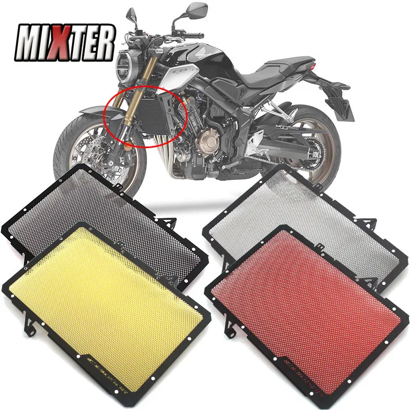For HONDA CB650R NEO Sports Cafe 2019-2021 CB-650R CB 650R Motorcycle Aluminum Radiator Guard Grille Cover Protection | Автомобили и