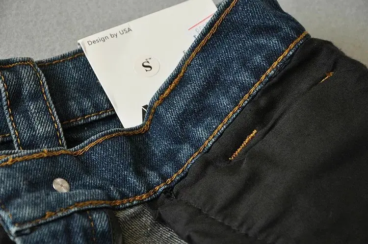 Женские ковбойские шорты aajeans с высокой талией в европейском и американском стиле