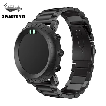 

For Songtuo Core Stainless Steel Strap Slingshot Buckle Steel Band Men's Sports Strap For Songtuo Core Stainless Steel Watchband