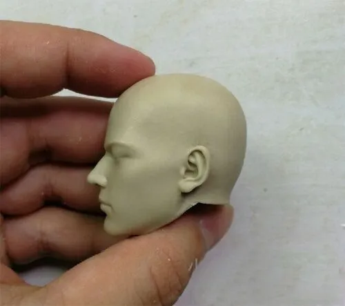 DIY 1/6 Scale Holy Monk Male Unpainted Head Sculpt Fit 12'' Action Figure