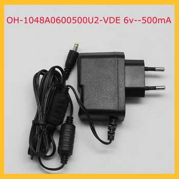 

OH-1048A0600500U2-VDE 6v--500mA Switching Power Supply Adapters AC/DC SWITCHING ADAPTER ORIENTAL HERO ELE FTY 6V 500mA