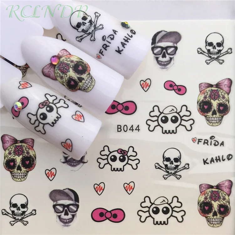 Наклейка для ногтей художественное украшение слайдер птицы цветок клейкие