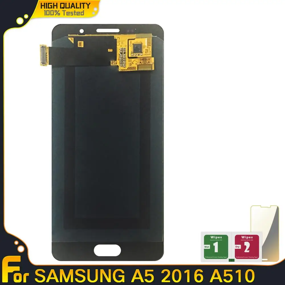 ЖК дисплей Super AMOLED для Samsung Galaxy A5 2016 A510 A510F A510M A510FD A5100 A51 сменный экран