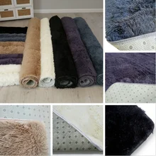 Ковровая дорожка Коврик для двери лохмати двойной ворс лохмати цвета мягкие несколько цветов несколько размеров