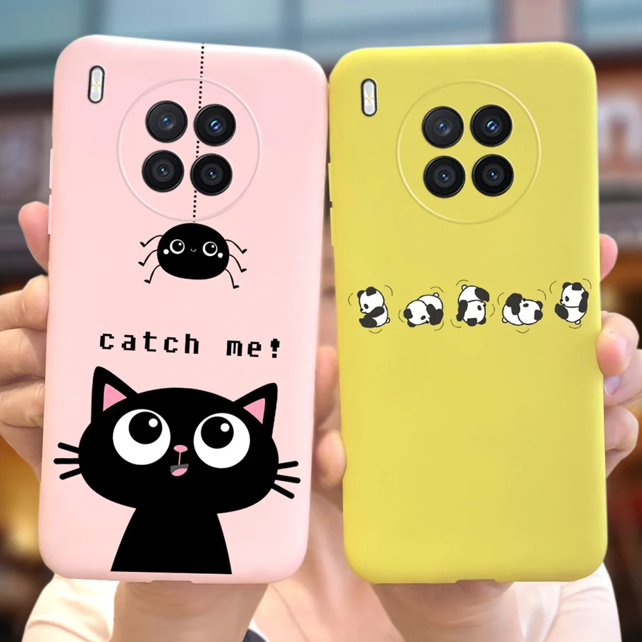 Cute Cartoon Soft Silicone Phone Case - Colorful Protective Cover and Bumper