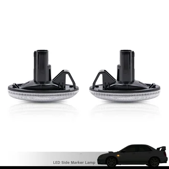 

2pcs Car Led Side Fender Marker Light For Subaru Impreza Wrx Sti 2002-2007 Waterproof High Quality Style Front Side Markers