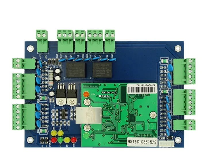 

TCP/IP Wiegand Door Entry Access Control Board Module Controller For 1/2/4 Door Entry Systems