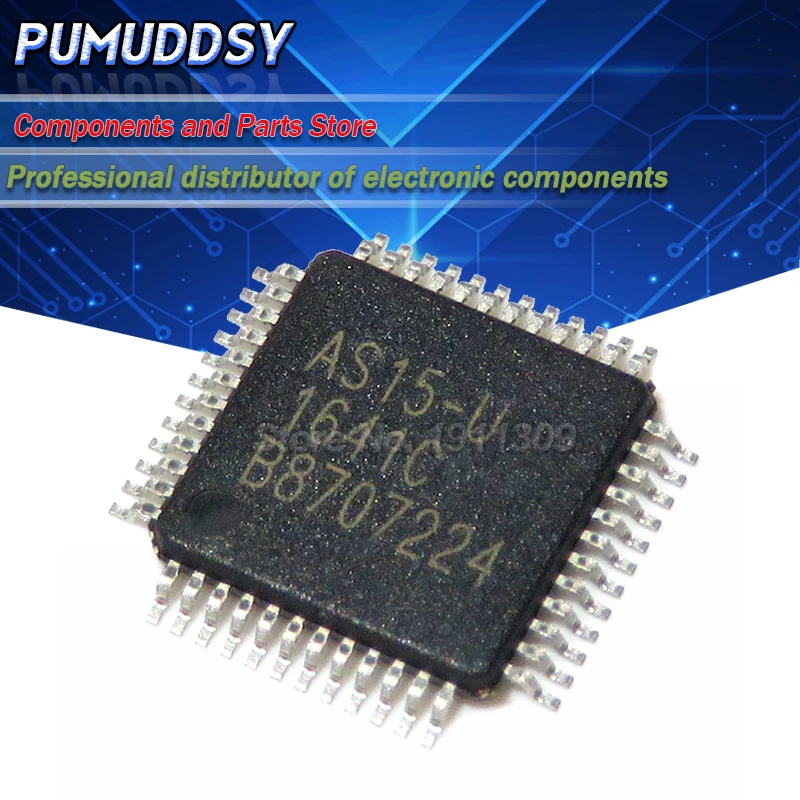 5 PCS AS15 AS15-F QFP48 E-CMOS NEW ORIGINAL GOOD QUALITY - Foto 5