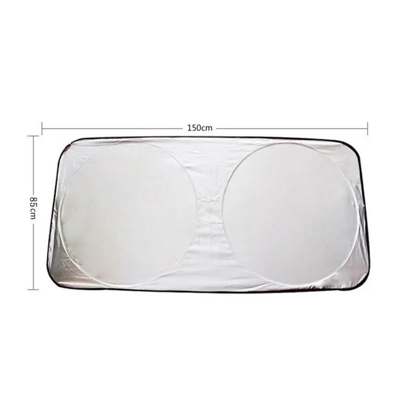 car Windshield Sun shade Front Window Visor Cover Sunshade Silver Foil Anti UV Reflector for auto accessories