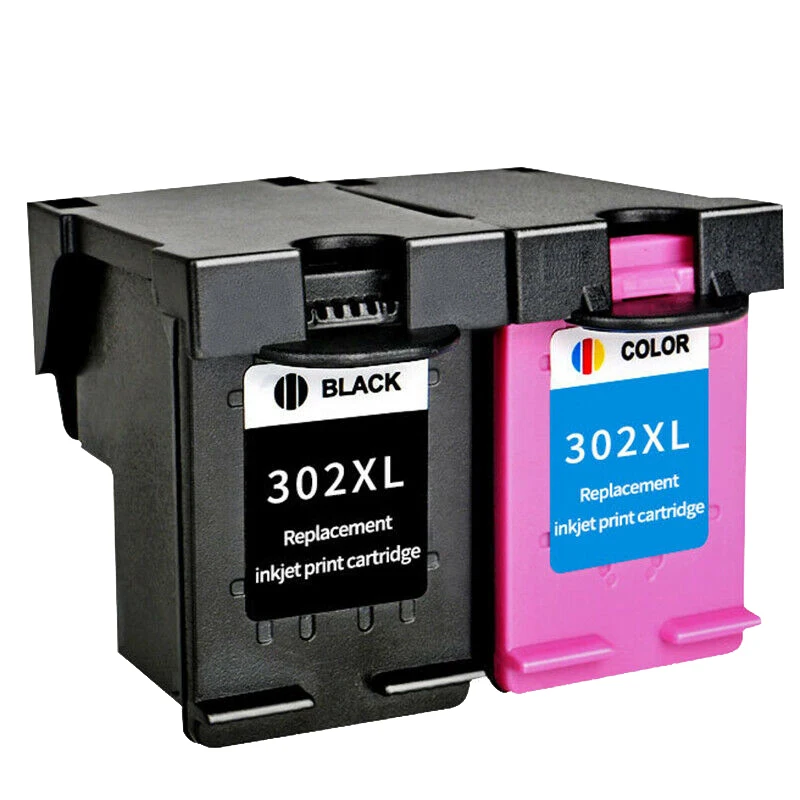Чернильный картридж для HP 302 XL OfficeJet 3830 3831 3832 3833|Чип картриджа| |