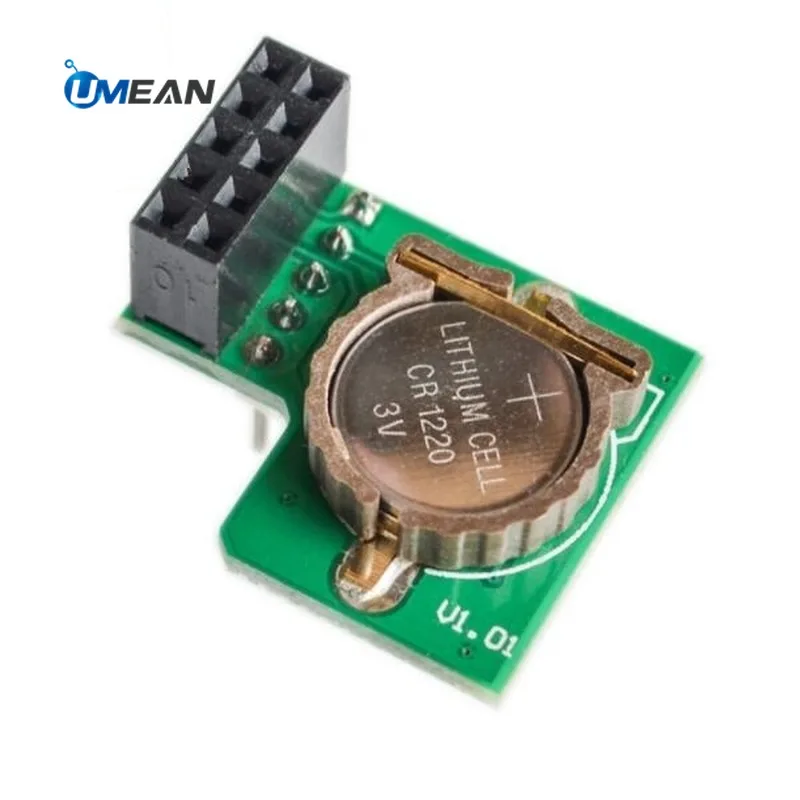 Новый модуль DS1307 RPI RTC часы в режиме реального времени для Raspberry Pi без батареи |