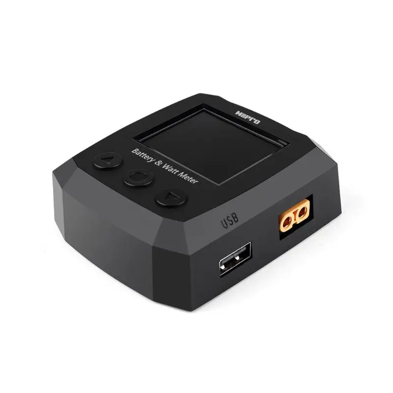 M8Pro 1-8S LiPo батарея Ватт метр проверки мощность тестер напряжения с ЖК-дисплеем