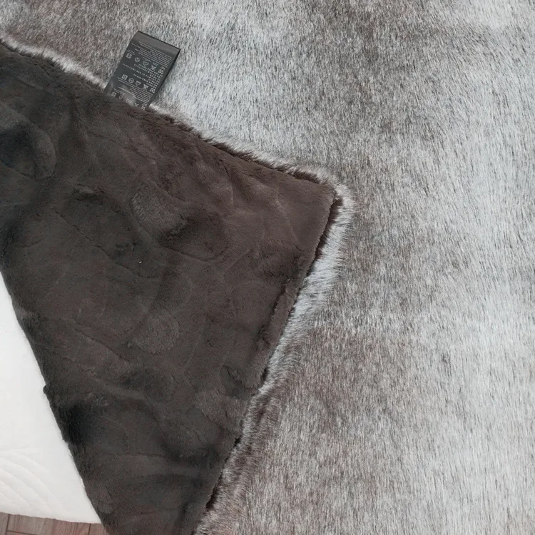 Роскошное Одеяло из искусственного меха супер мягкое негабаритное толстое теплое