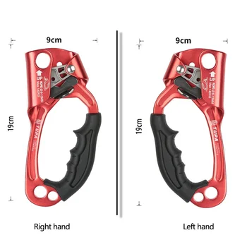 

Wonderful! Outdoor Sports Rock Climbing Right/ Left Hand Ascender Handle Ascender Climbing Rope Device Mountaineer Grasp Tools