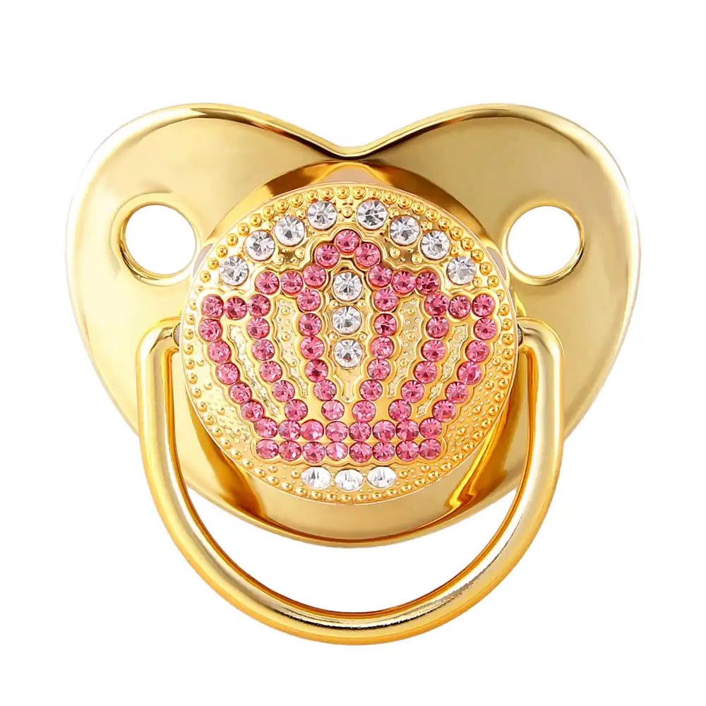 Sucettes De Luxe Pour Bebes Pour Garcons Et Filles Orthodontiques Couronne De Mamelon Dessin Anime Factice Cadeau De Douche Unique Aliexpress