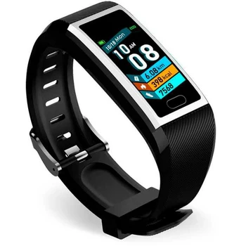 

Fitnes-tracker SMARTERRA, FitMaster 5, 1.14", grey/ black[smft-05blg]