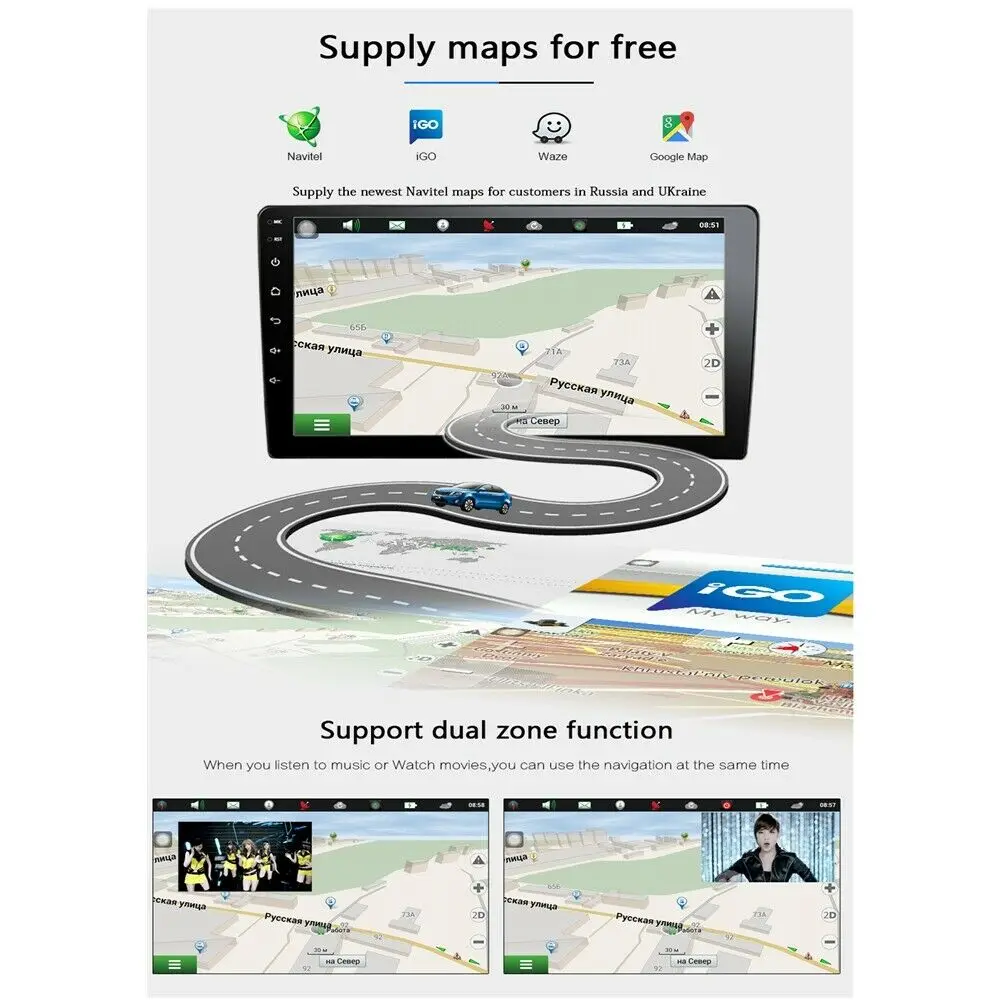 9 дюймов Android 8,1 автомобильный радиоприемник с навигацией GPS плеер для Chevrolet Sail- DAB+ TPMS OBD