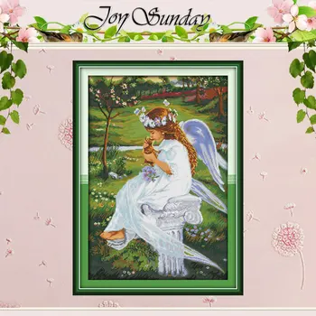 

A Beautiful Angel(1) Patterns Counted Cross Stitch 11CT 14CT Cross Stitch Sets Wholesale Cross-stitch Kits Embroidery Needlework