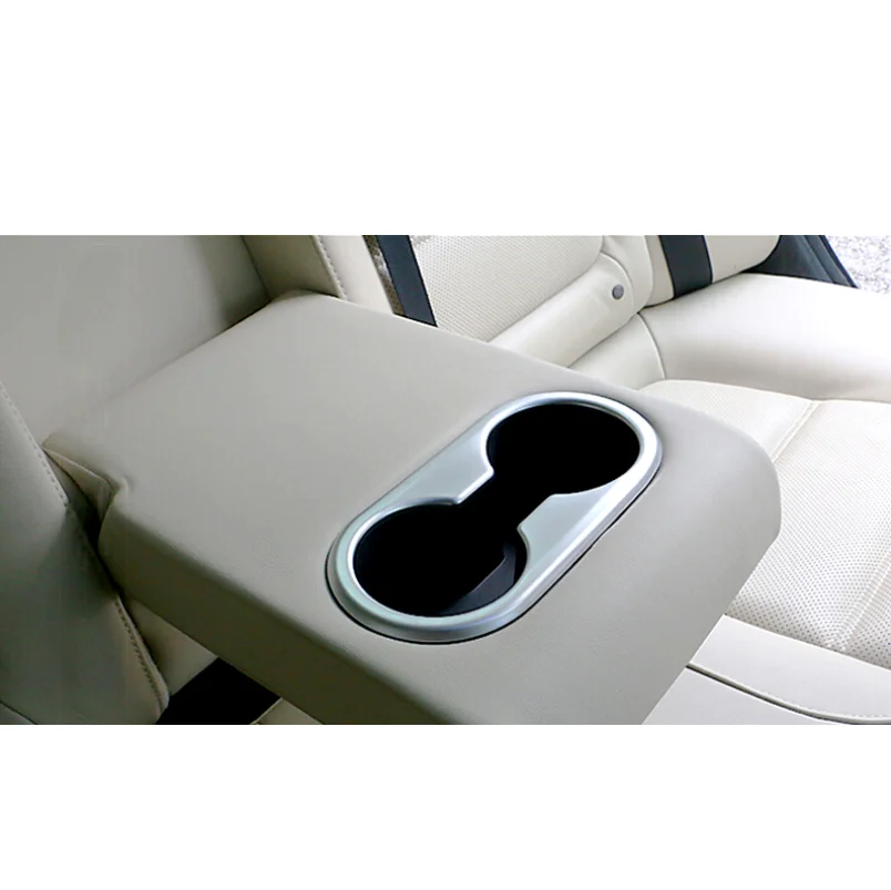 Для Mazda 6 M6 Atenza 2013- ABS хромированный задний держатель стакана для воды декоративная крышка матовая накладка для интерьера 1 шт