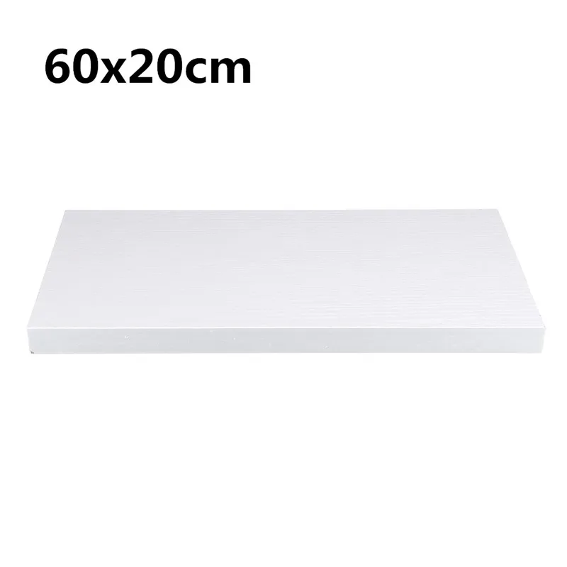 White 60x20cm Прямоугольные книжные шкафы полка из цельного дерева стеллаж для хранения настенные декоративные книжные полки для декора гостиной органайзер для мелочей - Цвет: White 60x20cm