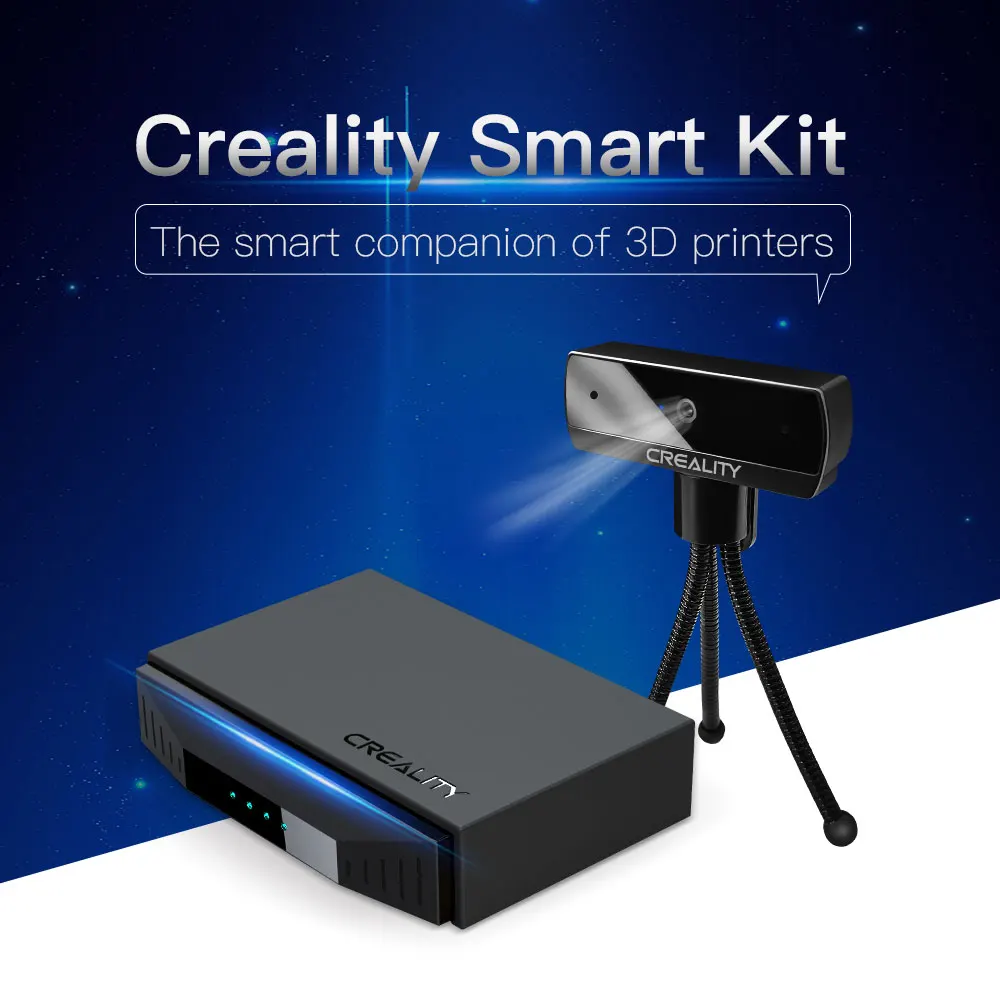 

Creality 3D Camera Smart Kit 8G TF Card WIFI BOX Remote Control Monitoring For CR-10 Ender-3 V2 Ender-5 CR-6 SE Printer Parts