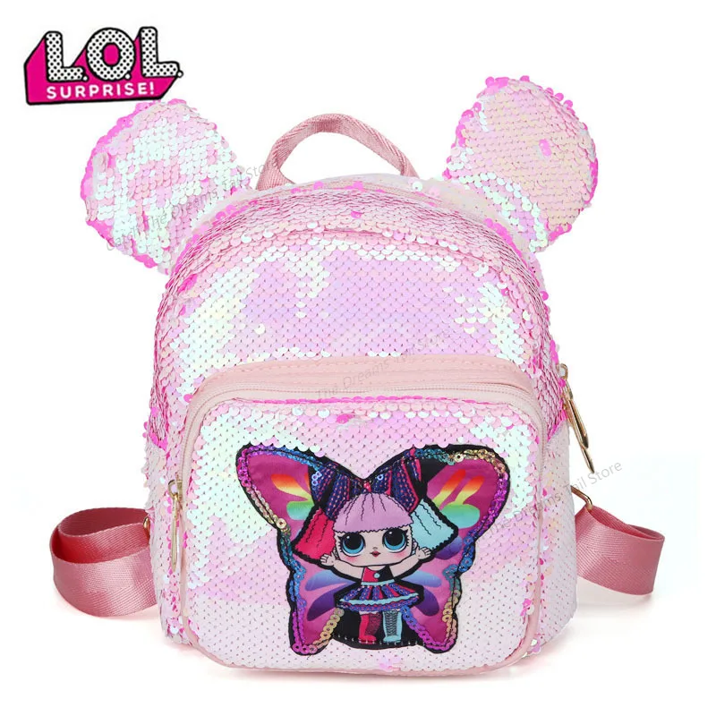 LOL Surprise Doll 2019 летний женский рюкзак с блестками милый мультяшный для девочек