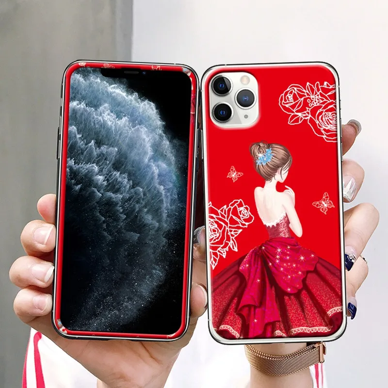 Мягкий чехол из ТПУ для iPhone 11 11Pro Max Xs Max Xr 7 8 6 6s Plus