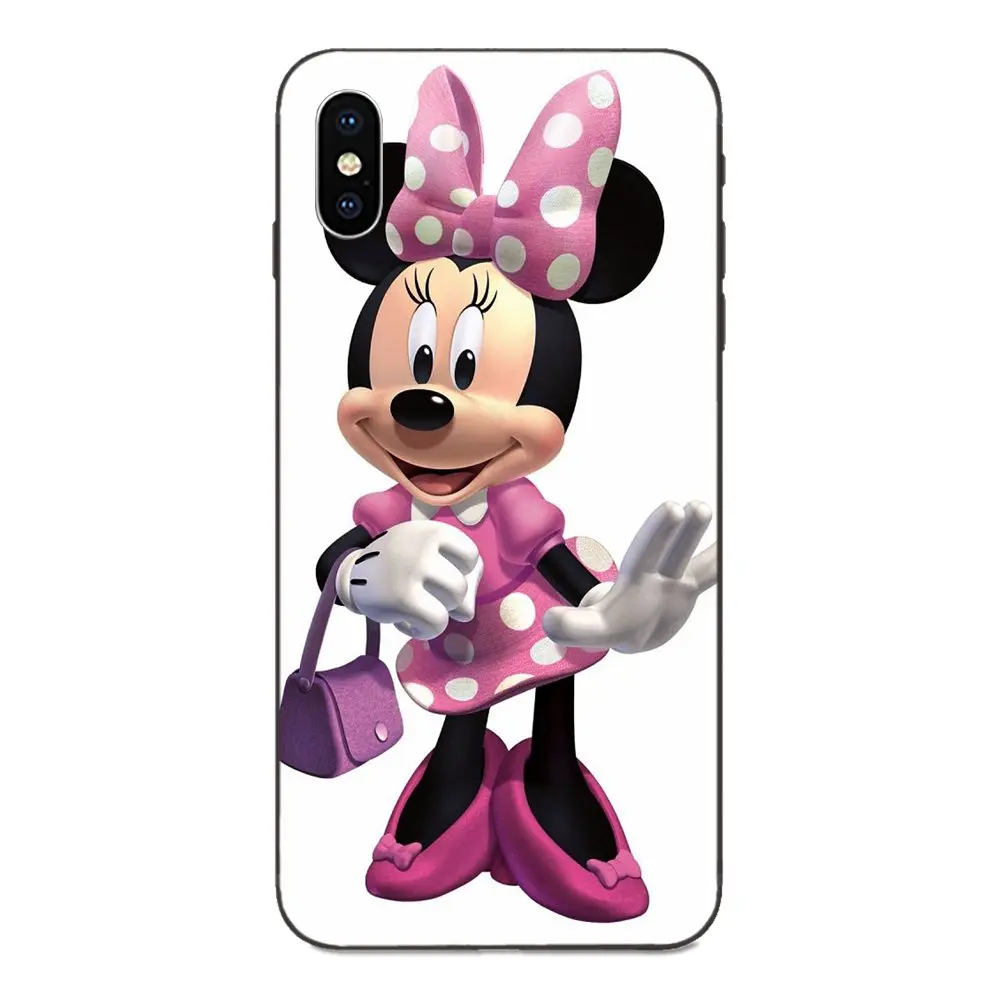 Красивая Минни Мышь Стиль для Galaxy A3 A5 A6 A6s A7 A8 A9 A10 A20E A30 A40 A50 A60 A70 A80 A90 плюс печати чехол для телефона - Цвет: as picture