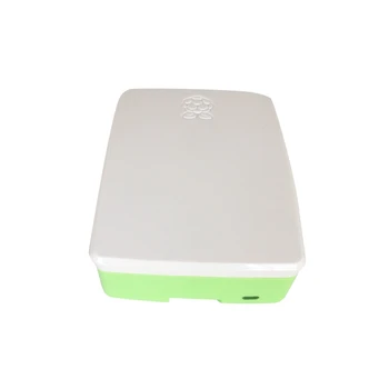 

for Raspberry Pi 4 Model B ABS Case Green and White Shell Box Enclosure for Raspberry Pi 4