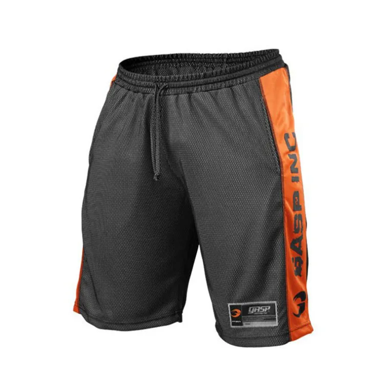 

2018 Muscle Kid Brother Fitness New Style Men Fitness Sports Wicking Breathable Basketball Training Sports Shorts