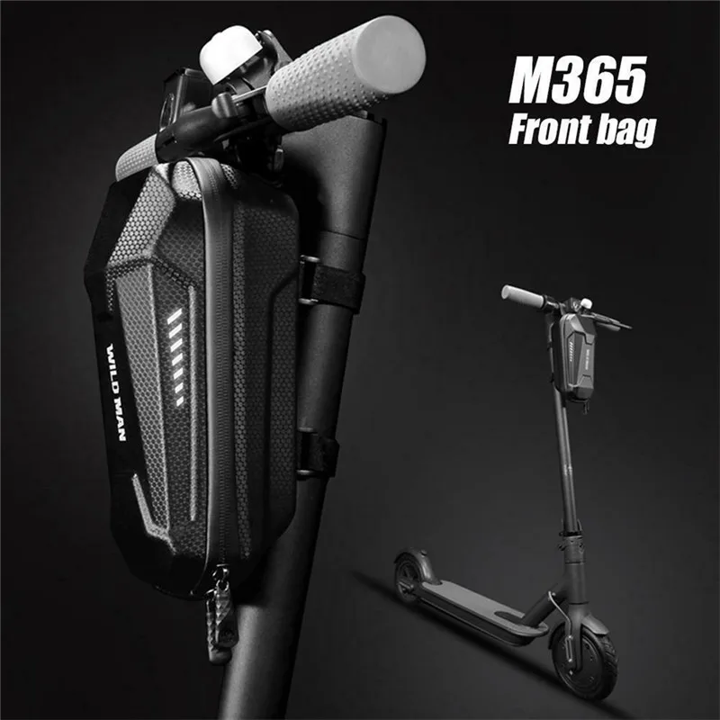 

For Xiaomi M365 electric scooter hangs bag large capacity hard shell 2L 3L head bag