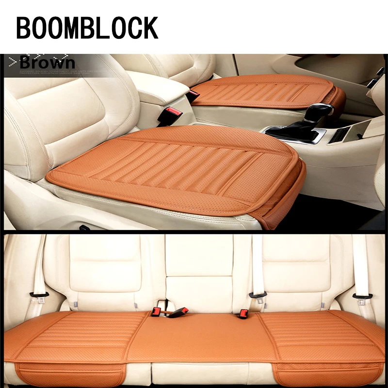 Автомобильные чехлы BOOMBLOCK из натуральной кожи для Mercedes W204 W210 AMG Benz Bmw E36 E90 E60 Fiat 500
