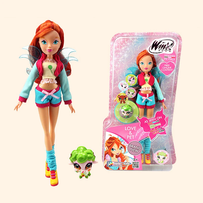 Believix Fairy&Lovix Fairy Rainbow Colorful Girl Doll Action Figures Fairy Bloom Dolls with Classic Toys for Girl Gift 24