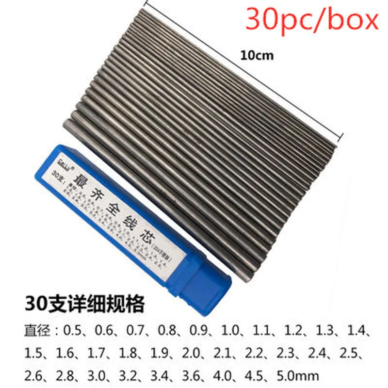 

30pc/box of Professional Stainless Steel with Mandrel Wire Jewelry Tools High Quality Necklace Making Tools Different Sizes