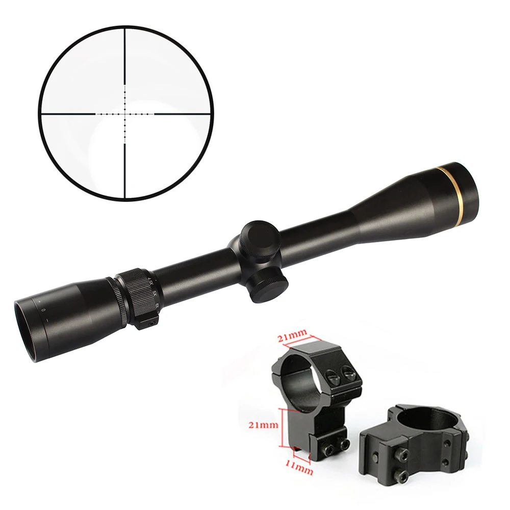 with 11mm mounts Охотничий прицел VX-3 4,5-14X40 Mil-dot прицел оптика прицел w/крепления для снайперской страйкбольной охоты - Цвет: with 11mm mounts