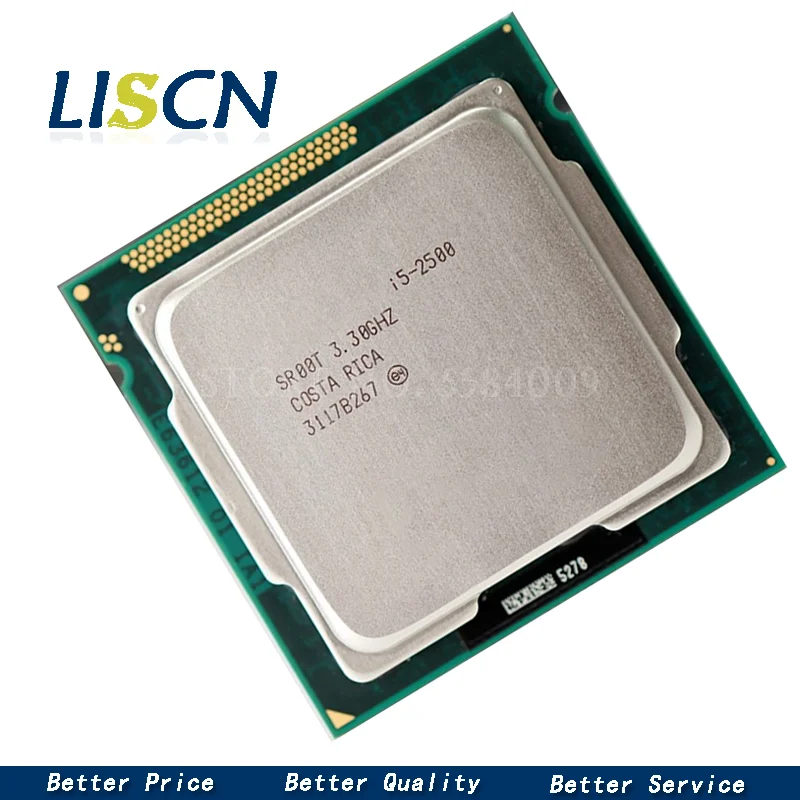 1 шт. четырехъядерный процессор Intel Core 1155 i5 2500 3 ГГц 6 м 95 Вт LGA|Регуляторы