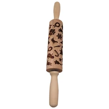 НОВАЯ РОЖДЕСТВЕНСКАЯ Скалка с гравировкой Скалка с тиснением Скалка